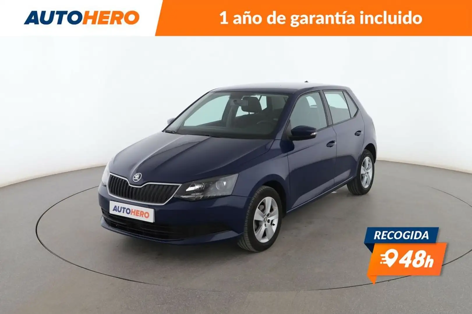 Skoda Fabia 1.0 MPI Ambition 55kW Bleu - 1