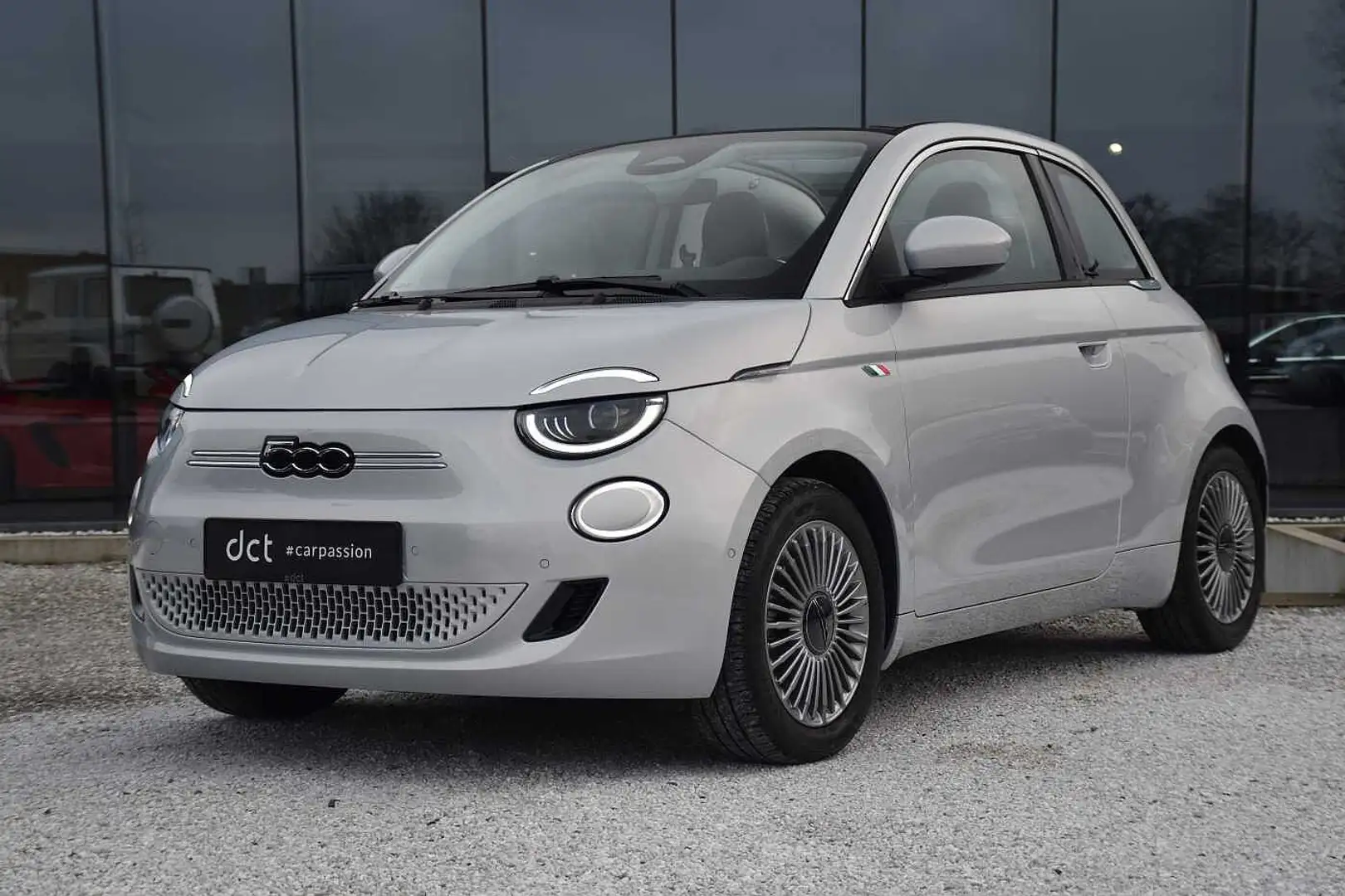 Fiat 500e CABRIO 42 kWh Gris - 1