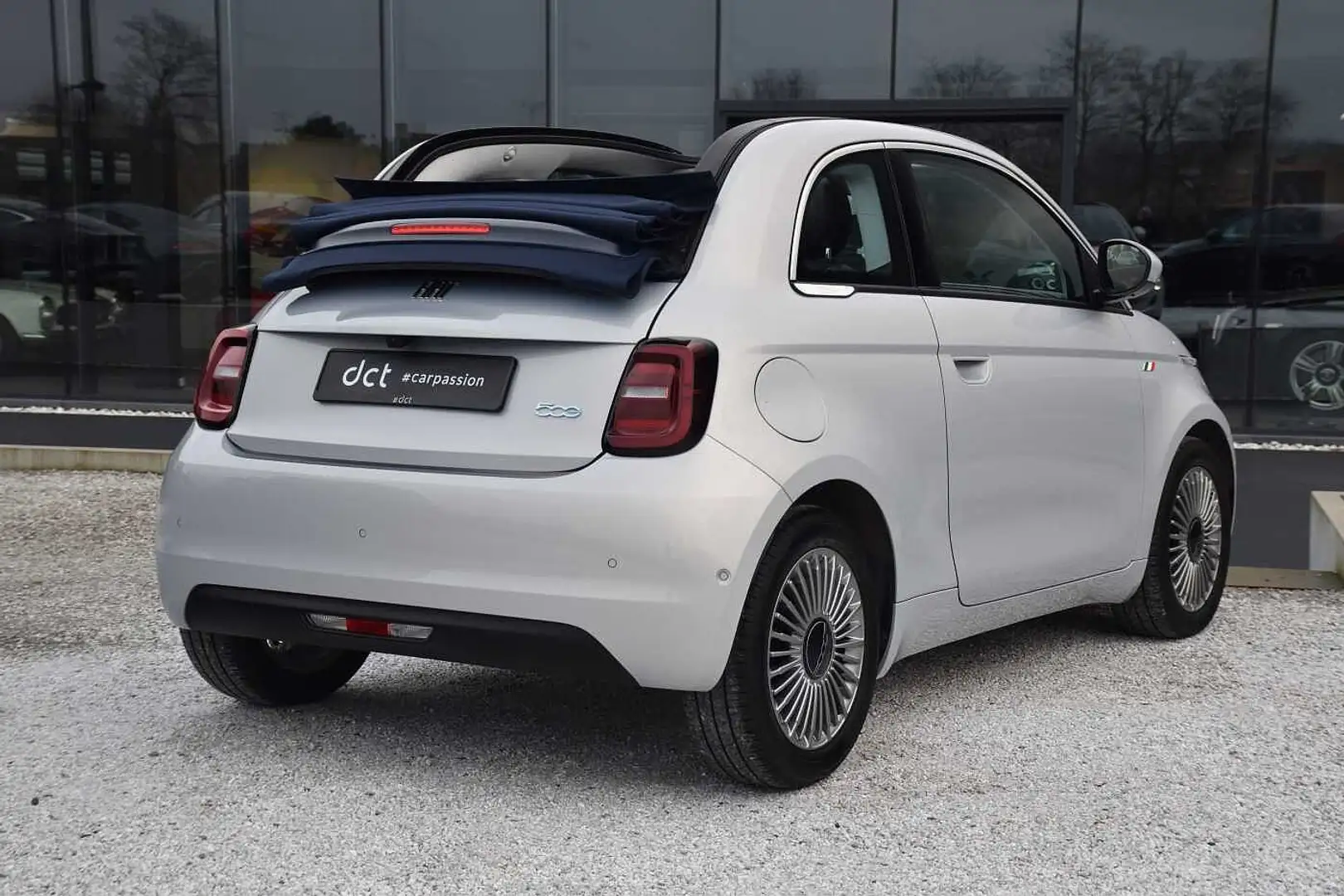 Fiat 500e CABRIO 42 kWh Gris - 2