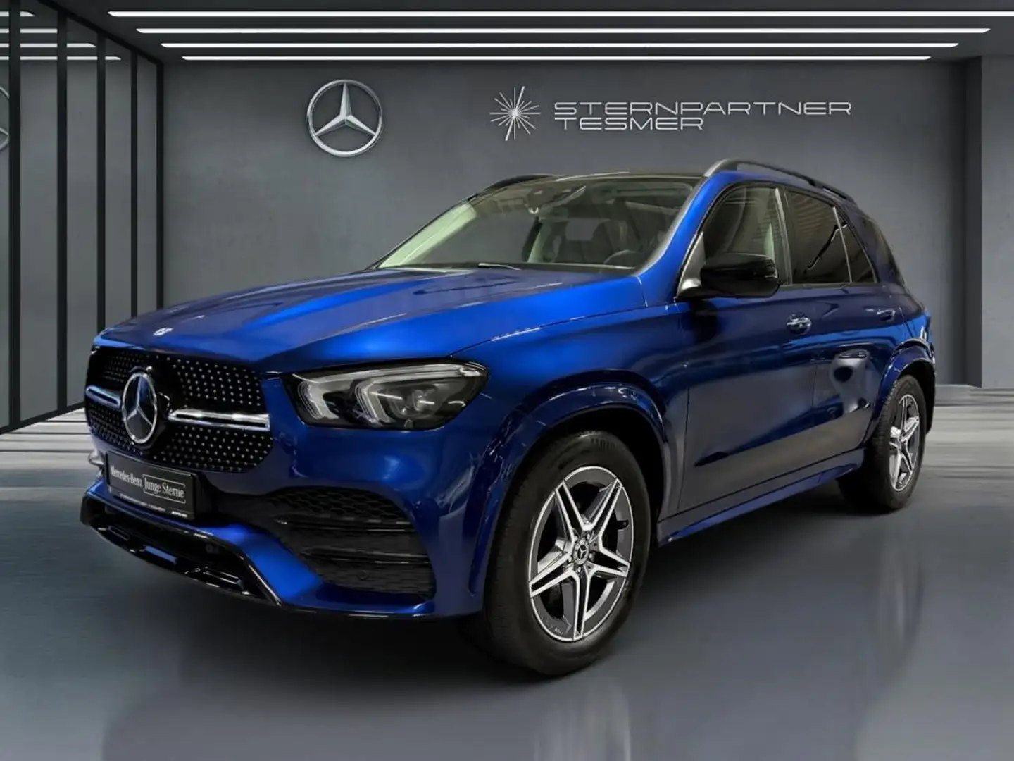 Mercedes-Benz GLE 350 d 4M AMG -Panorama-Memory -AHK-Distronic Blau - 2