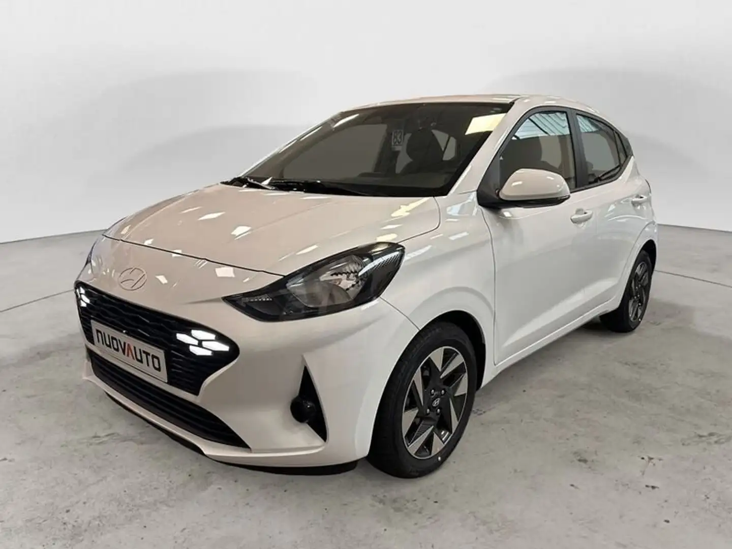 Hyundai i10 1.0 Connectline Gar. hyundai 05/2030 Blanc - 1