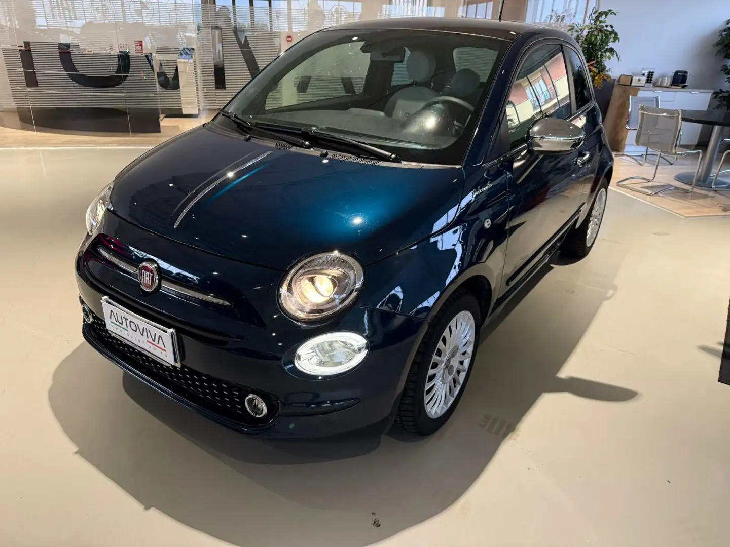 Fiat 500 1.0 Hybrid Dolcevita Bleu - 2