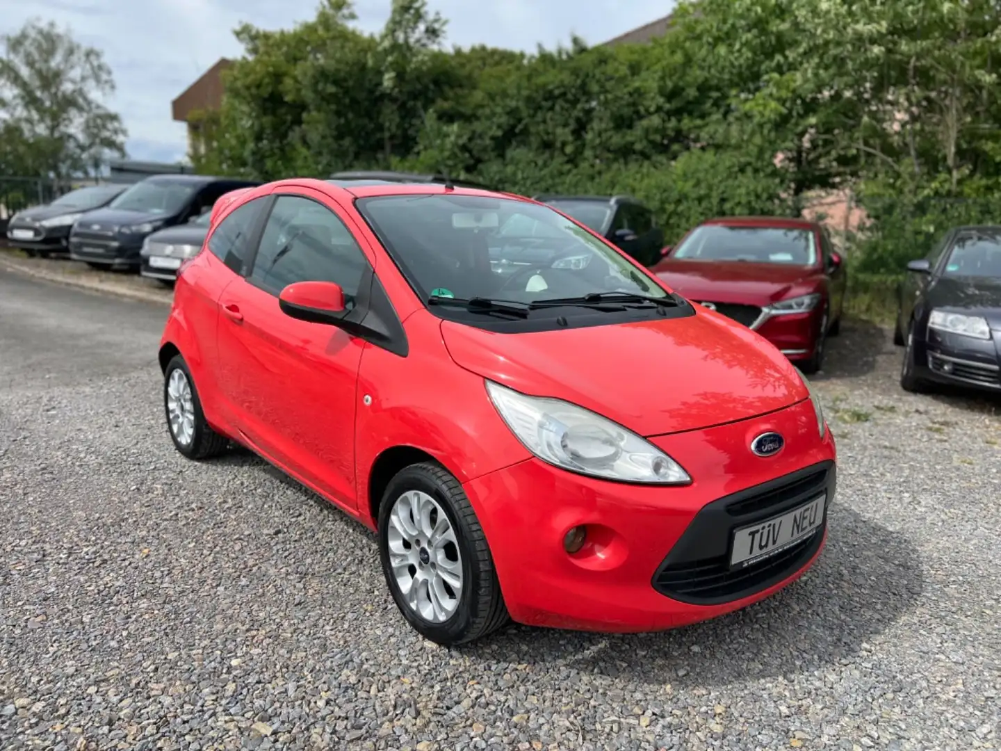 Ford Ka/Ka+ Titanium *Panorama*Tüv Neu* Rood - 1