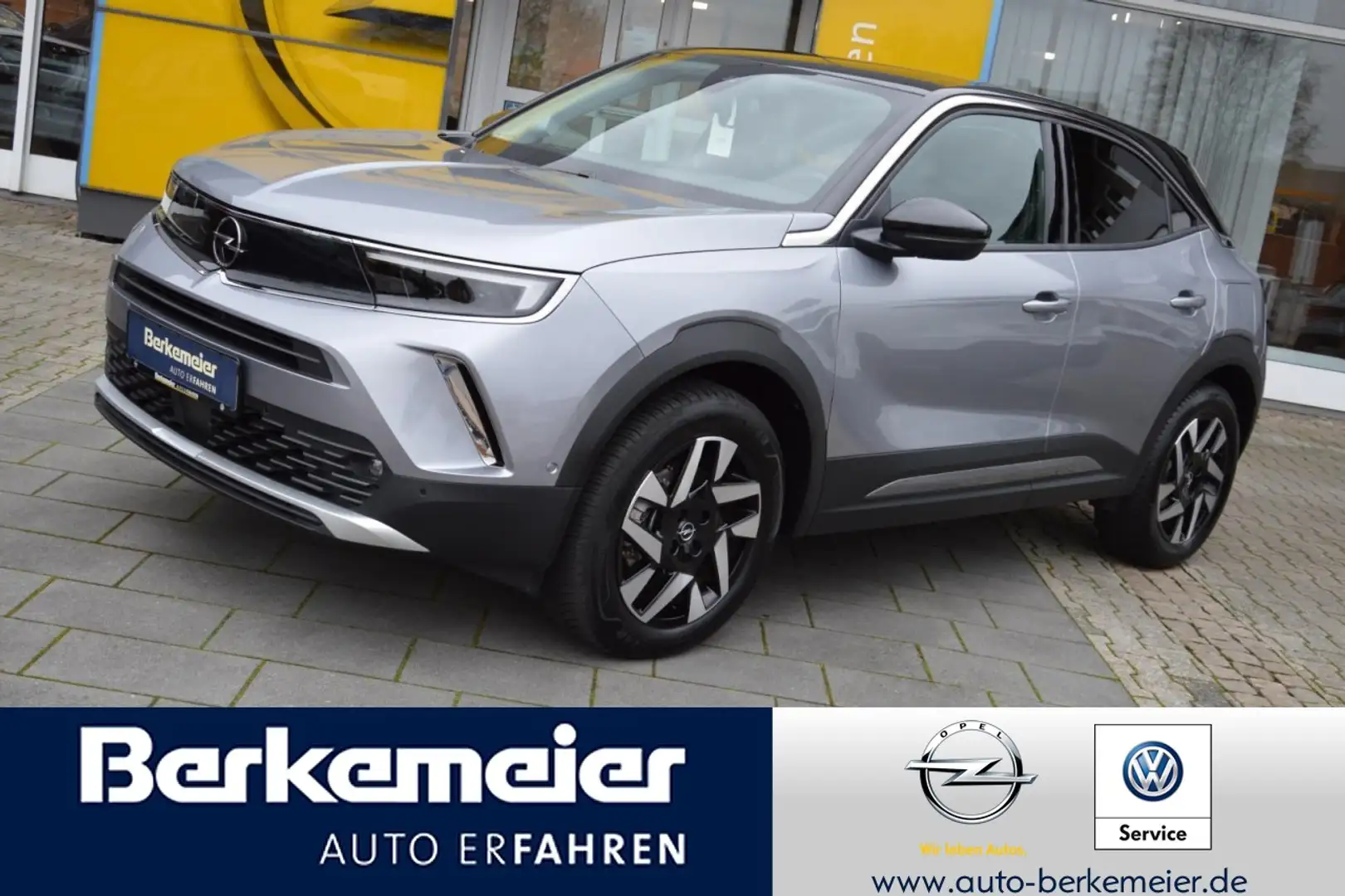 Opel Mokka-E Elegance Navi / SHZ / PDC / GJR / O.B.L 11kW Zilver - 1