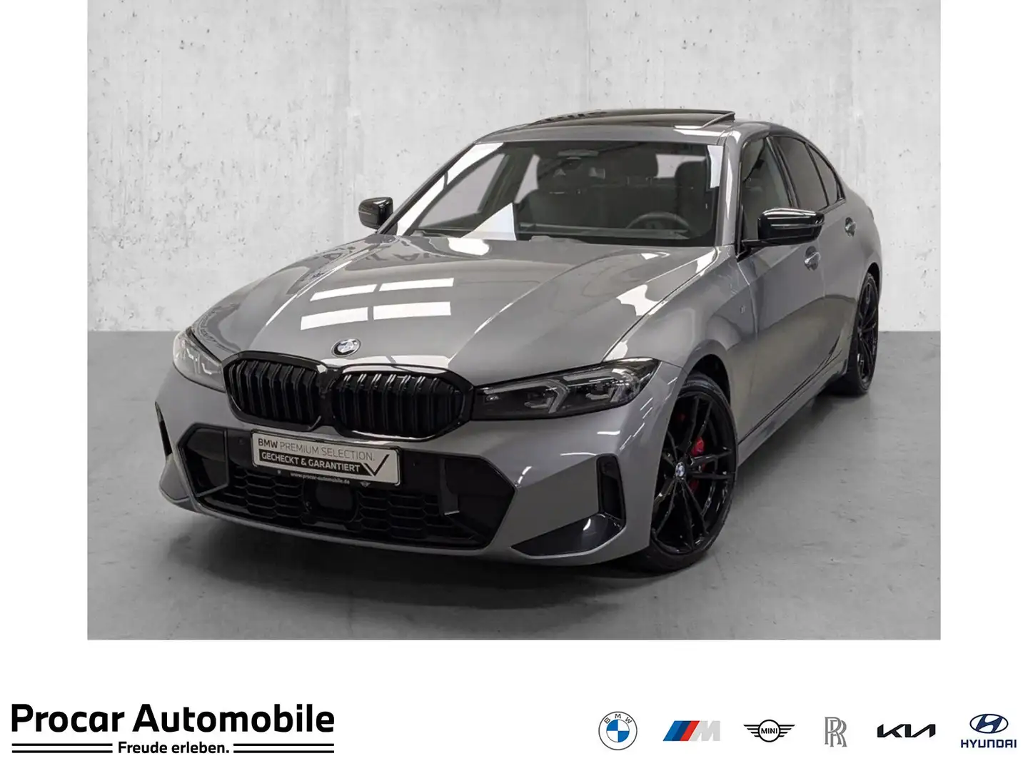 BMW 330 i M Sport Pro DA Prof 360° HuD H/K 19'' Grijs - 1