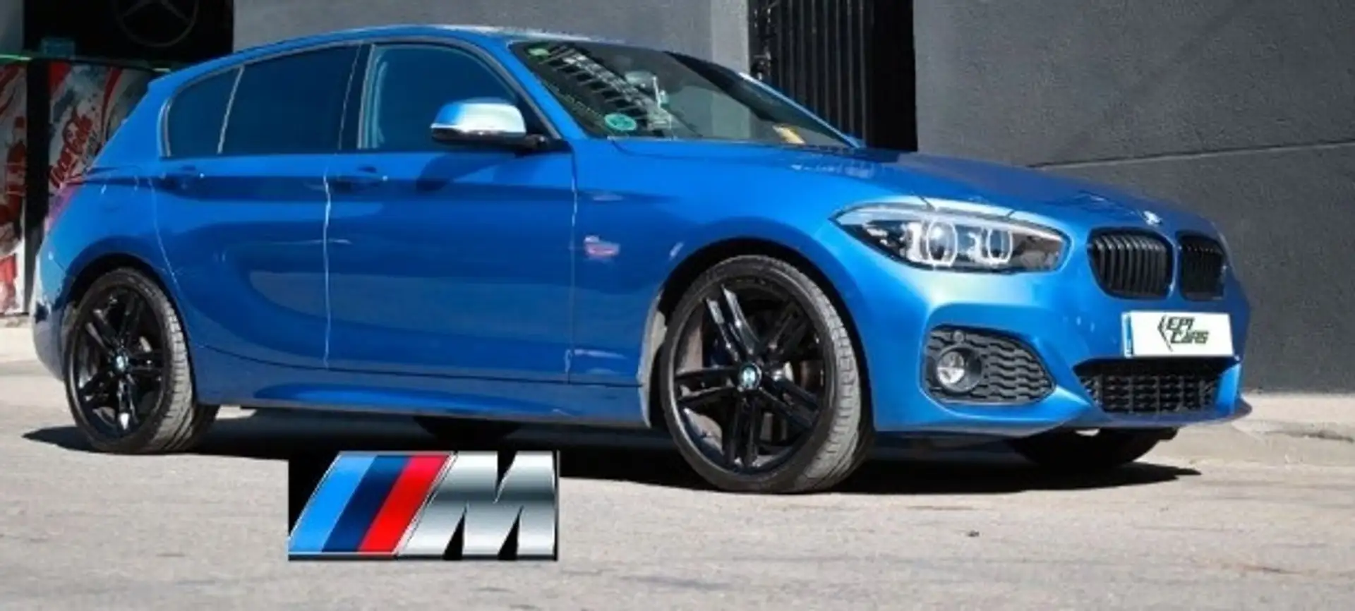 BMW 118 118d Sport Line Shadow Azul - 2