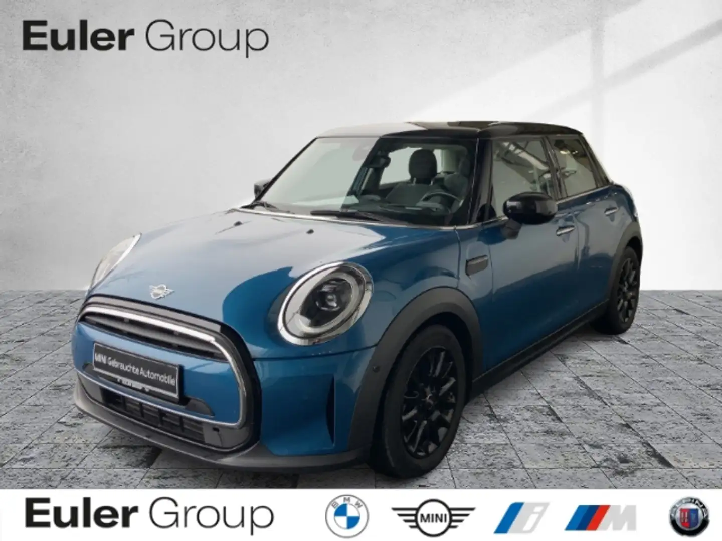 MINI Cooper 5-Türer HUD El. Panodach Panorama Navi Digitales C Blau - 1