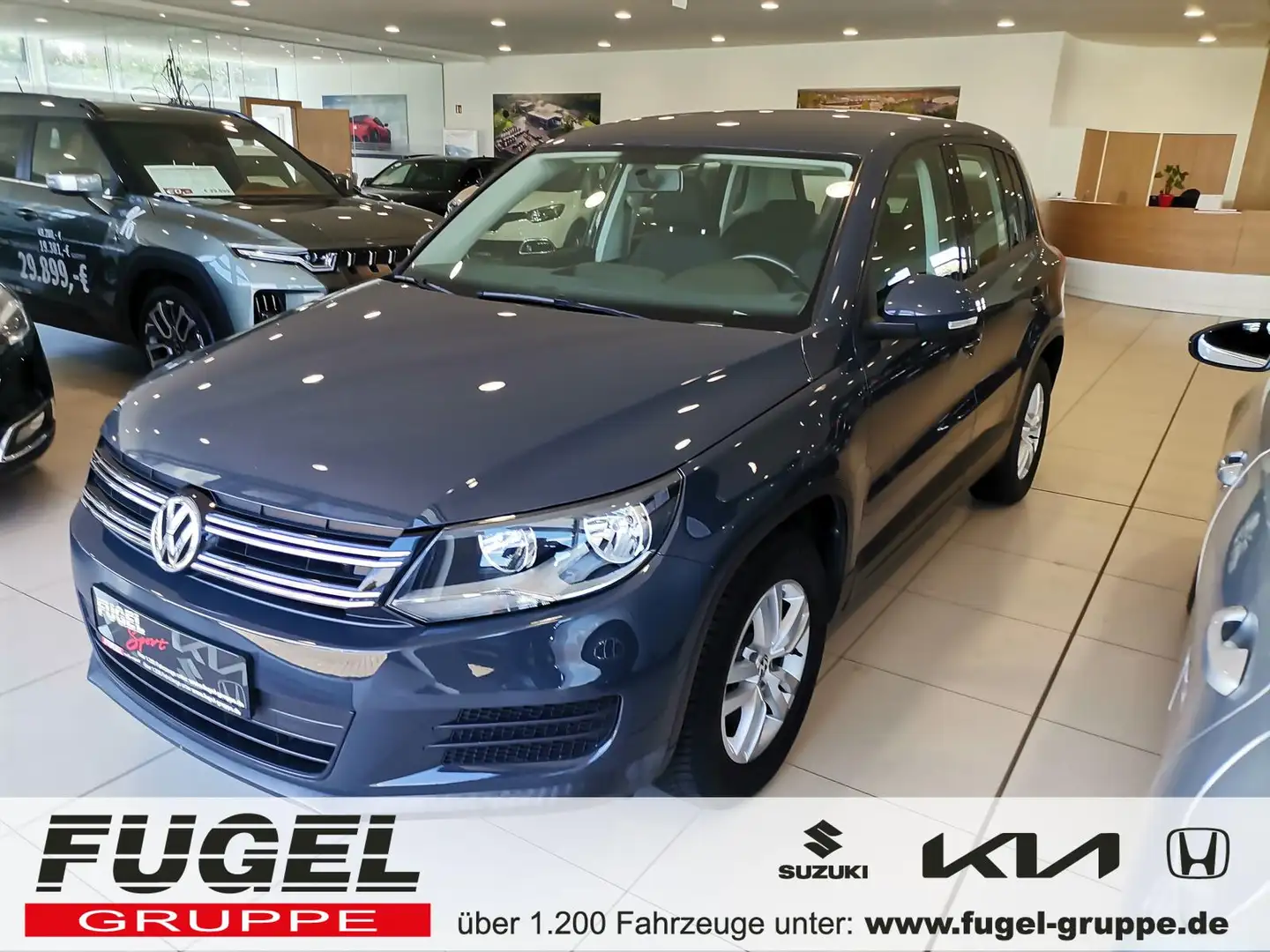 Volkswagen Tiguan 1.4 16V TSI Trend & Fun AHK|Klima Gris - 1