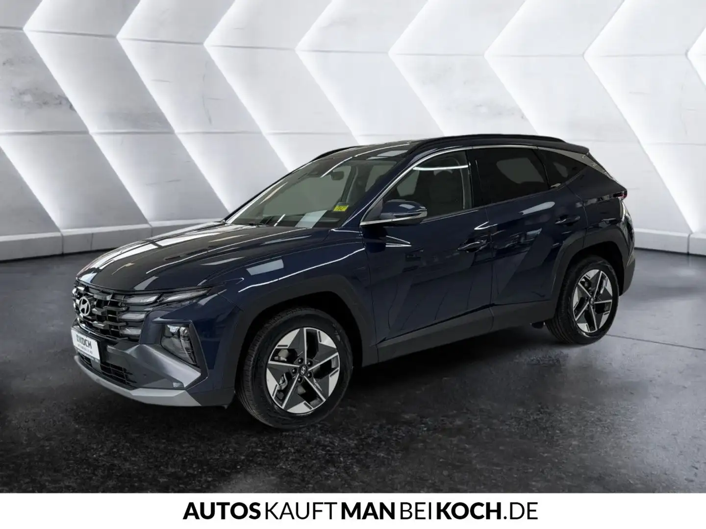 Hyundai TUCSON 1.6 TGDI mHEV AUT LED 18" TOTW KAM ACC Navi Blau - 2