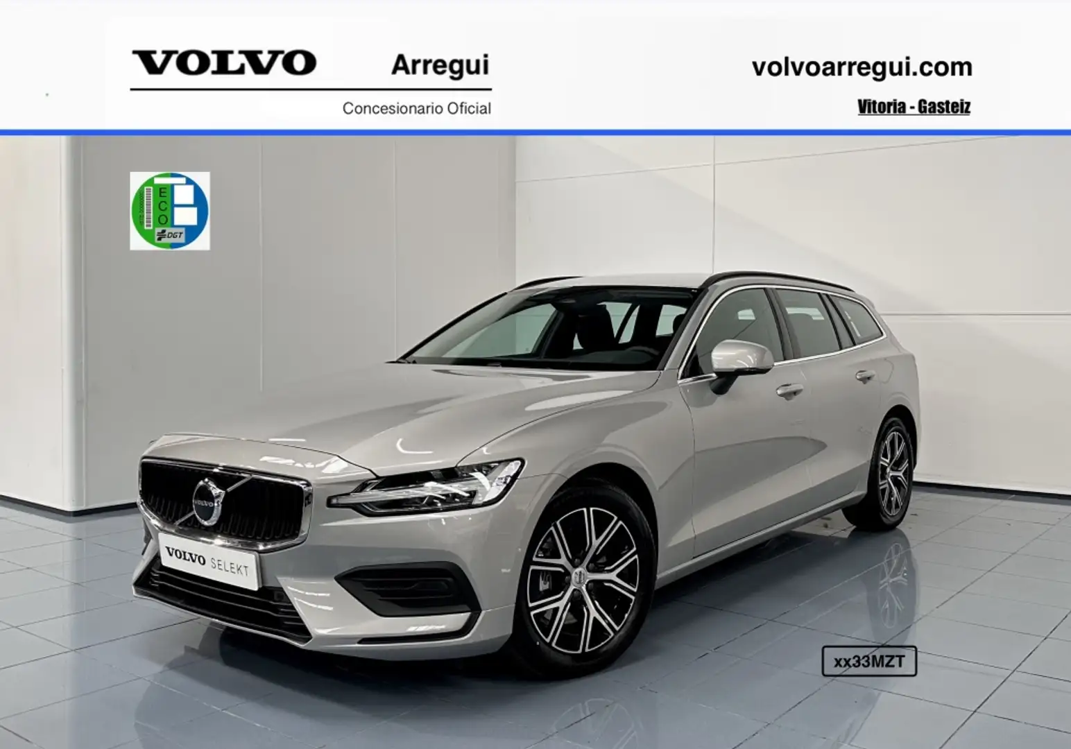 Volvo V60 B4 Core Aut. Gris - 1