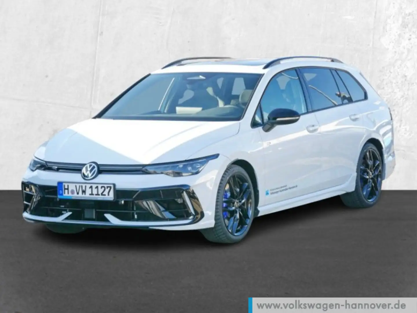 Volkswagen Golf Variant R 2.0 TSI DSG 4Motion AHK IQ.LIGHT Weiß - 2