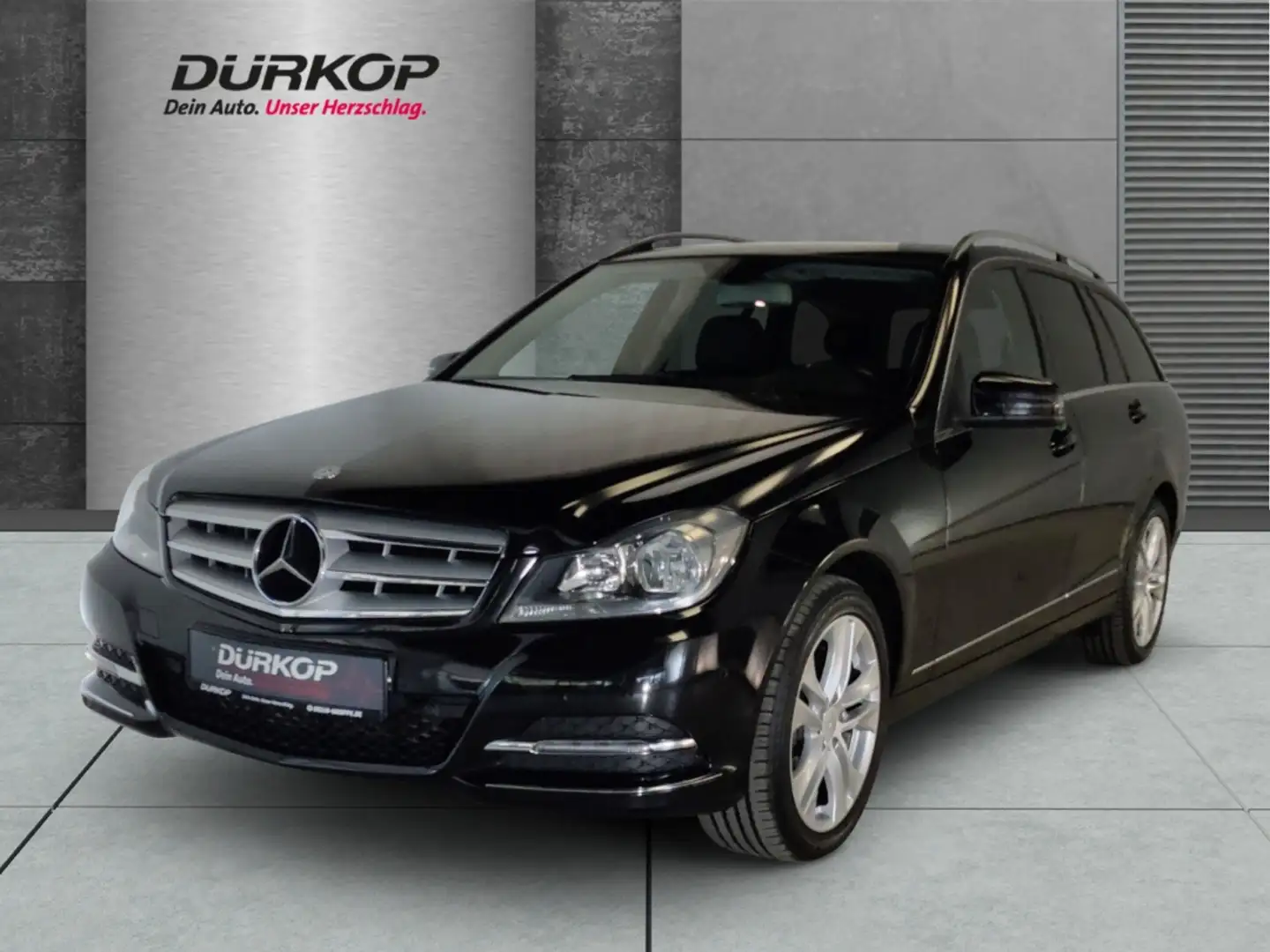 Mercedes-Benz C 180 T BlueEfficiency  Avantgarde Navi El. Panodach Kli Schwarz - 1