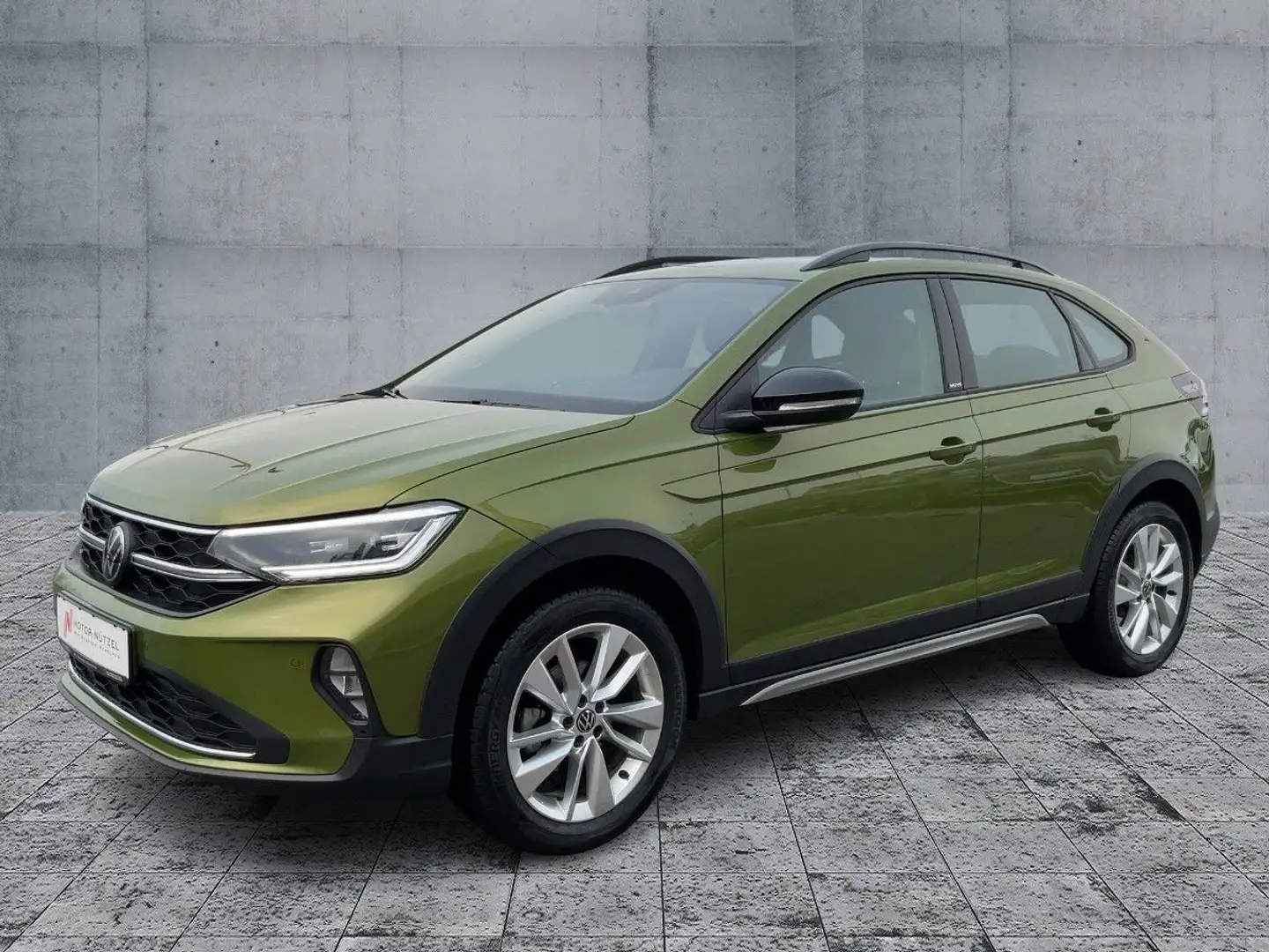 Volkswagen Taigo 1.0TSI MOVE MATRIX+APP+ACC+SHZ+PDC+RFK+NSW Grün - 2