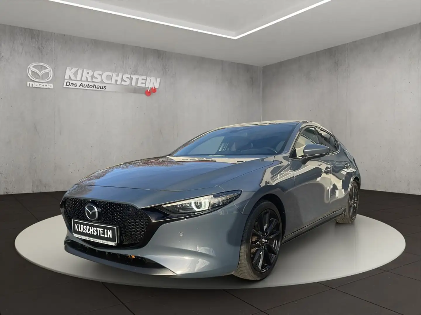 Mazda 3 SELECTION ++ALLE-Pakete+LEDER++ Grau - 1