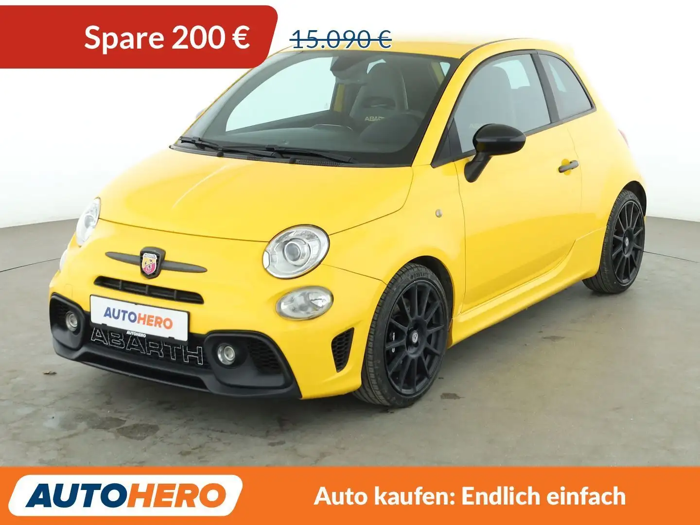 Abarth 595 1.4 Competizione*NAV*XENON*PDC*BLUETOOTH Gelb - 1