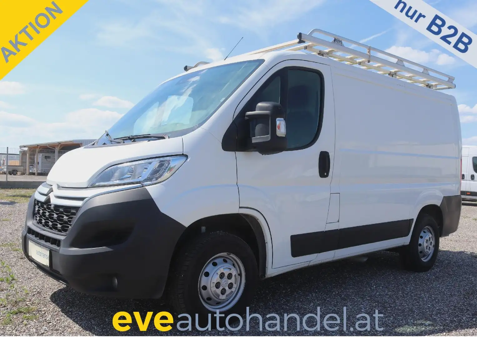Citroen Jumper L1H1 Kasten DACHTRÄGER/€ 13.900,- netto NAVI Weiß - 1