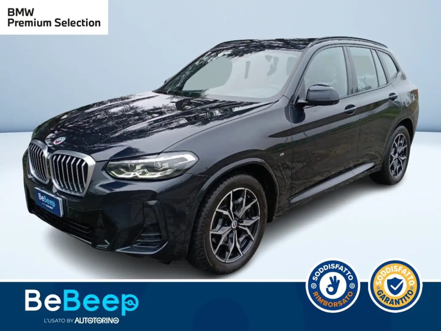 BMW X3 XDRIVE20D MHEV 48V MSPORT AUTO Nero - 1