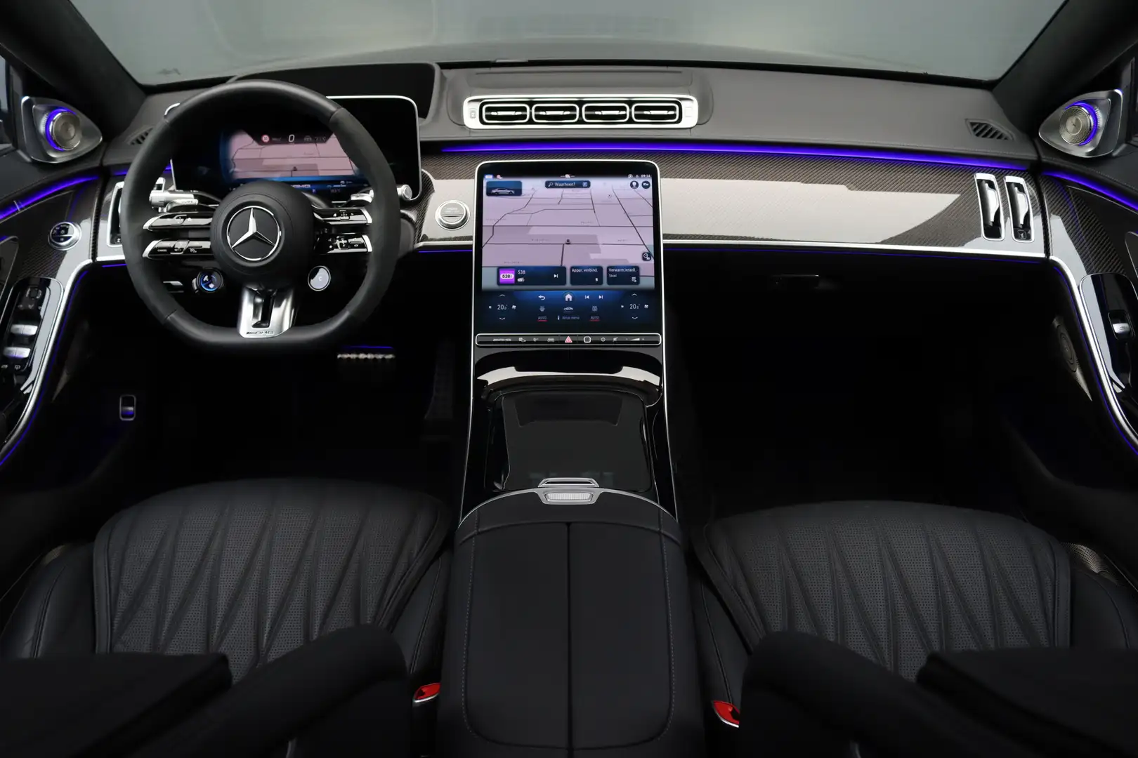 Mercedes-Benz S 63 AMG S E Performance Aut9 | 802pk | Achterasbesturing | Noir - 2