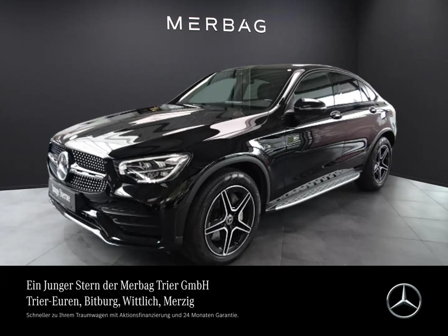 Mercedes-Benz GLC 400 d 4M CP *AMG Night LED AHK SDE Trittbretter Zwart - 1