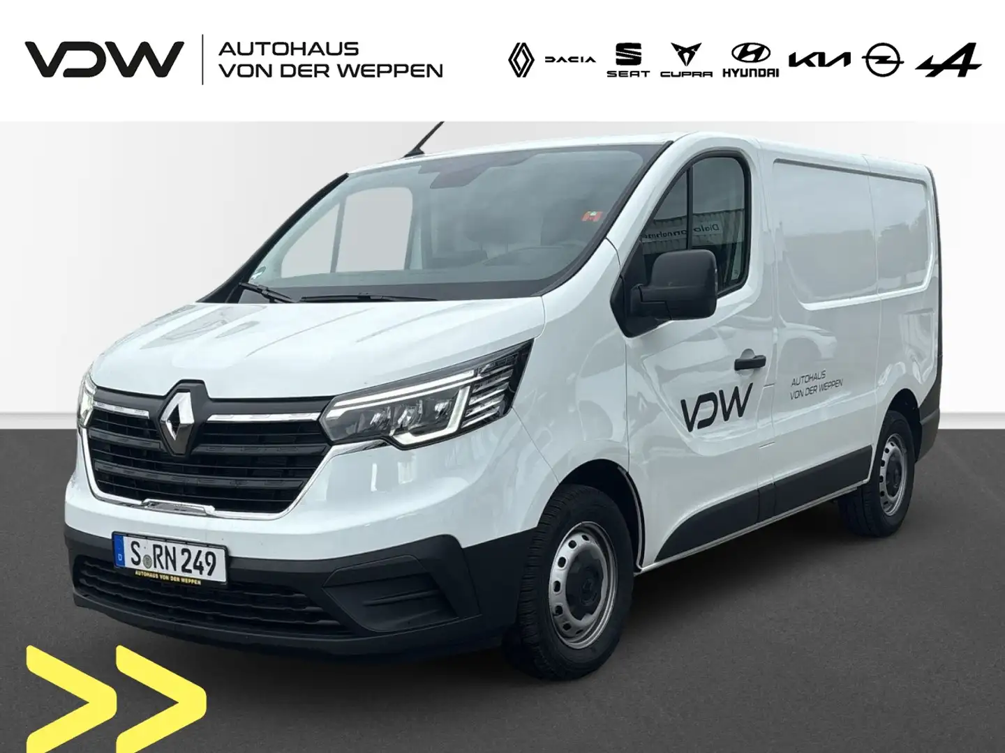 Renault Trafic Kasten Komfort L1H1 3,0t dCi 110 *BOTT* Klima Weiß - 1