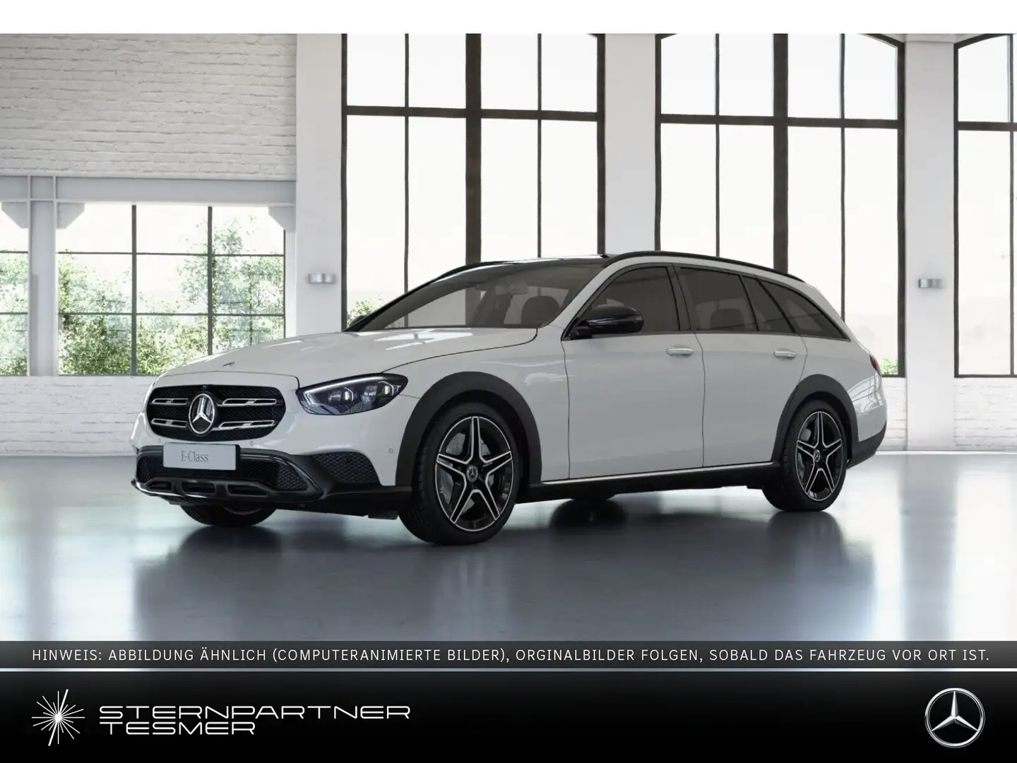 Mercedes-Benz E 400 d 4M T All-Terrain 19"AMG+ DISTR+PANO+AHK Weiß - 1