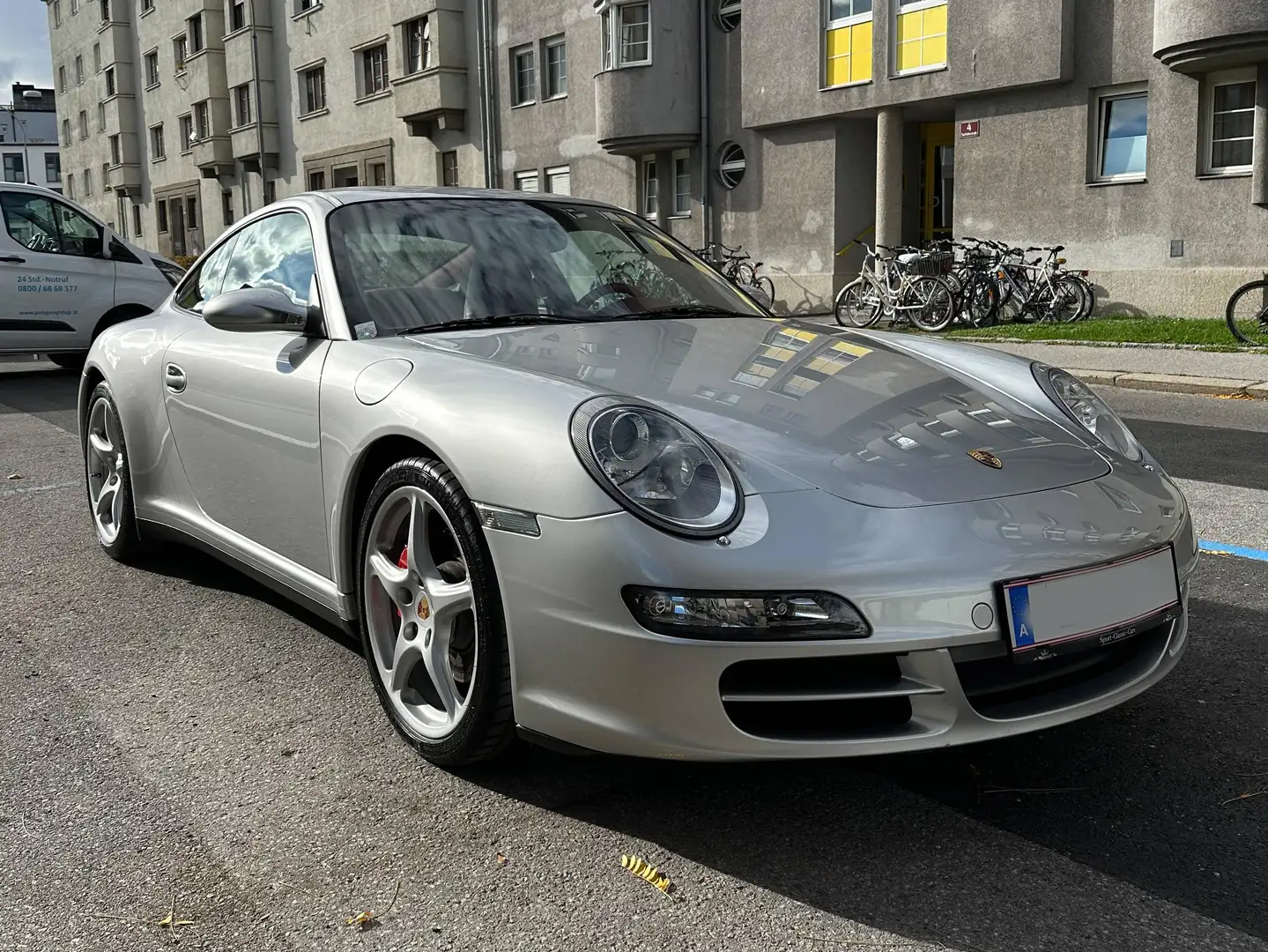 Porsche 997 911 Carrera 4 S Coupé S Silber - 2