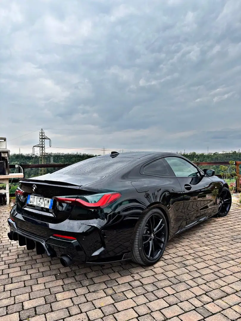 BMW 420 420d Coupe mhev 48V Msport auto Nero - 1