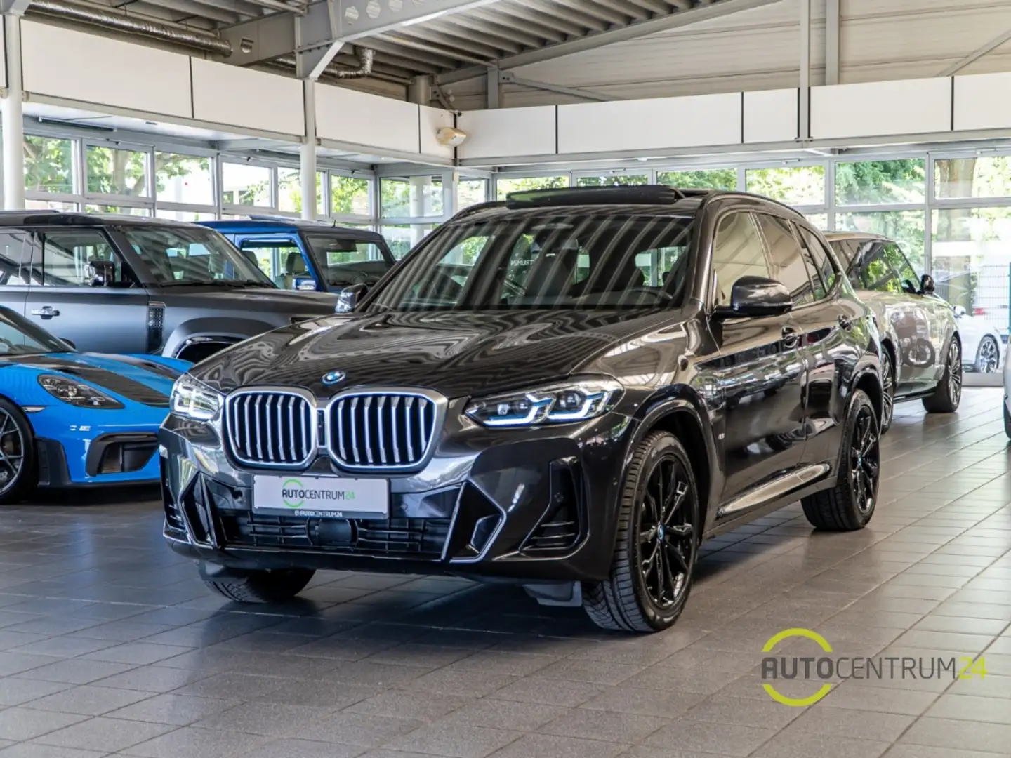 BMW X3 30e M Sport Inno Pano Memo AHK HUD AHK Grau - 2