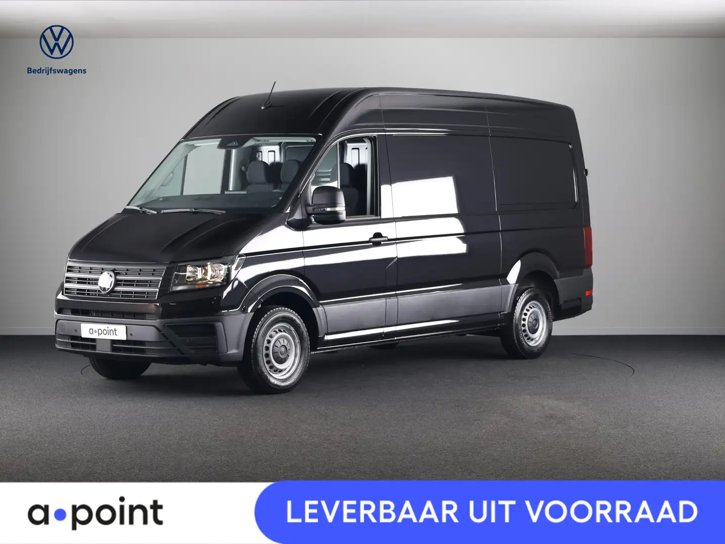 Volkswagen Crafter Bedrijfswagens Trendline L3H3 2.0 TDI EU6 140 pk G Zwart - 1