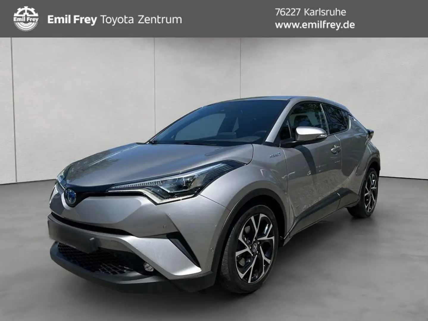 Toyota C-HR Hybrid Club Navi LED-Paket AHK Grau - 1