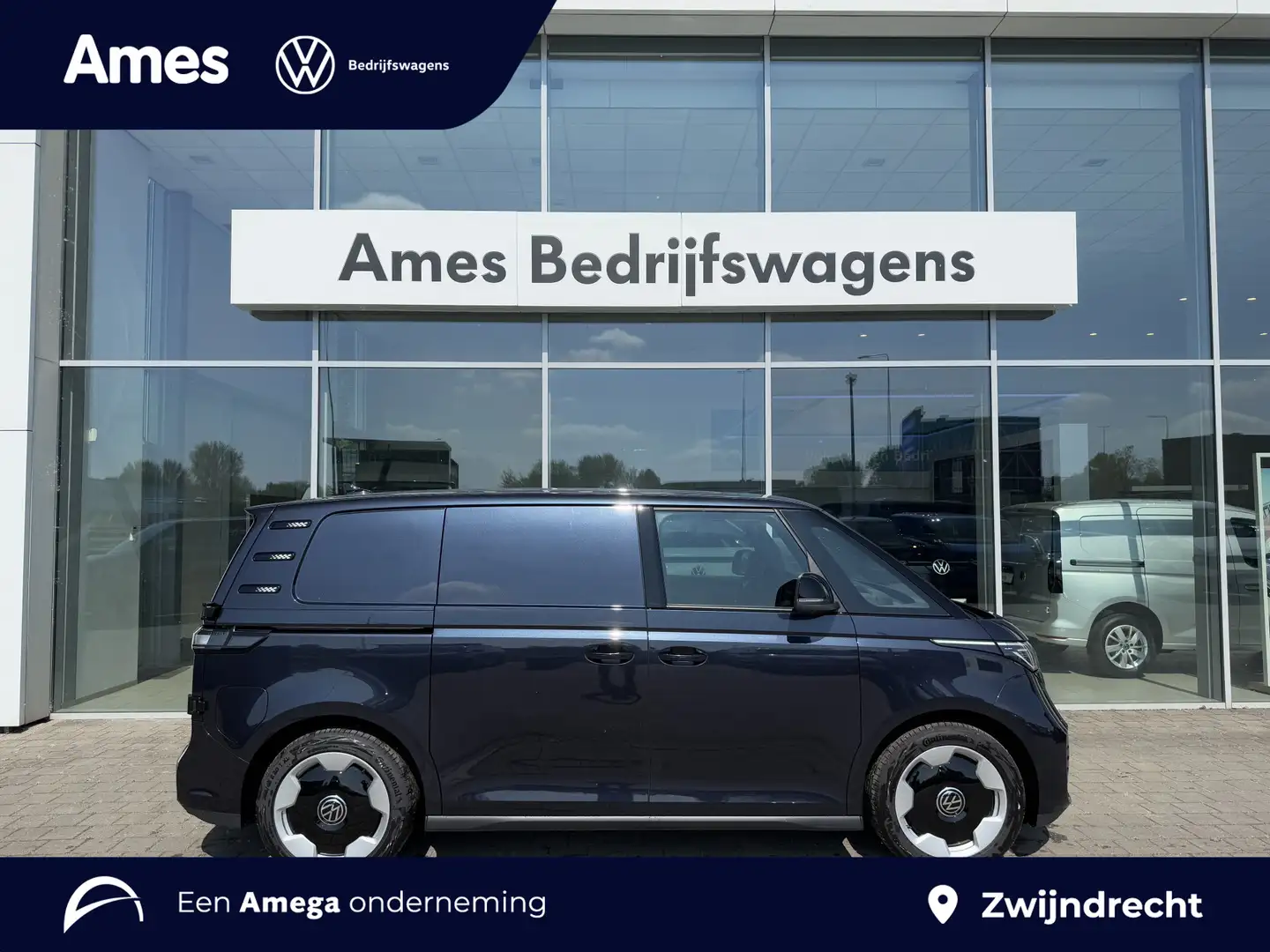 Volkswagen ID. Buzz Cargo Bulli edition 340PK 4MOTION | Trekhaak 1.800KG tre Kék - 1