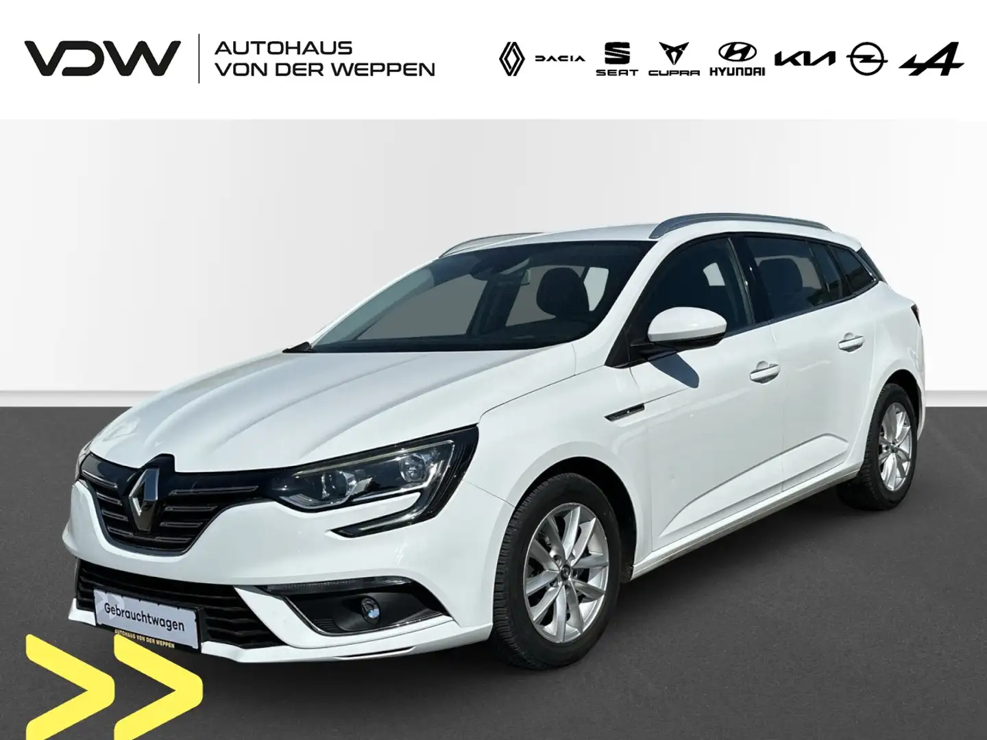 Renault Megane IV Grandtour Intens Klima Navi Einparkhilfe Weiß - 1