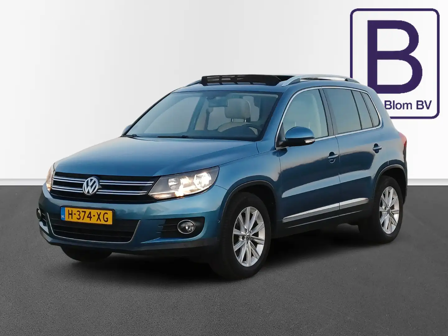 Volkswagen Tiguan 1.4 TSI Business Edition /Pano/Leder/Navi/Cruise/T Blau - 1