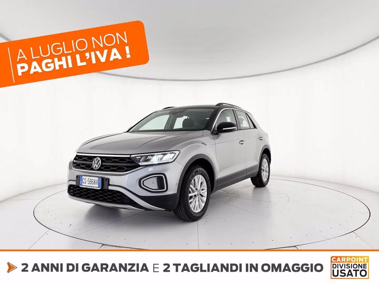 Volkswagen T-Roc 2.0 tdi life 115cv Grigio - 1