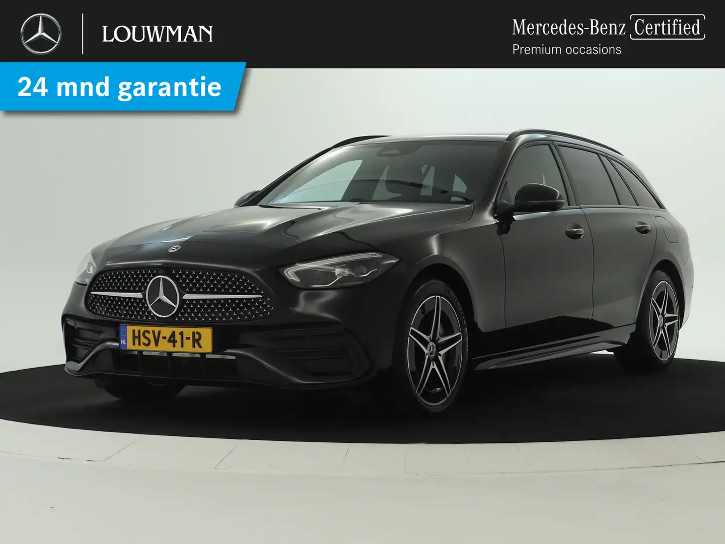 Mercedes-Benz C 300 Estate e Business Line | Trekhaak | Alarm | Memory Zwart - 1