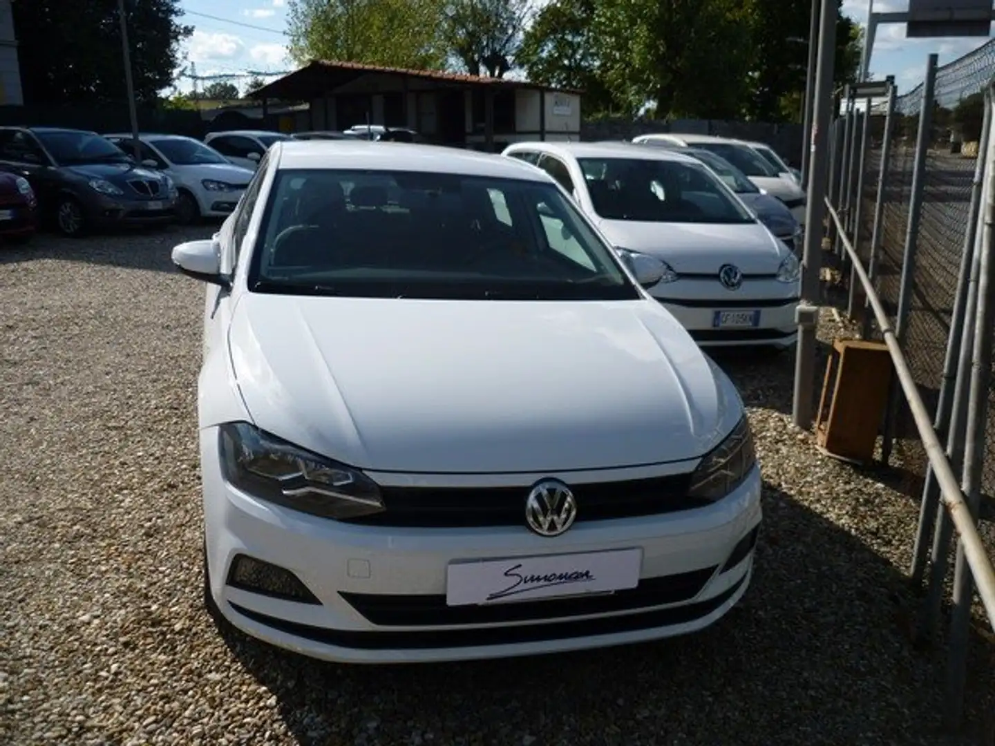 Volkswagen Polo Polo VI 2017 5p 1.6 tdi Trendline 80cv Bianco - 1