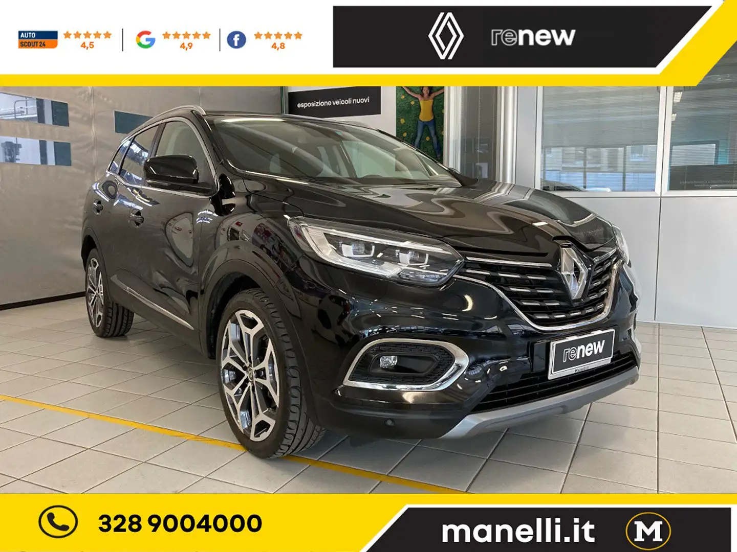 Renault Kadjar Sport Edition 1.3 TCe 140cv EDC FAP rif.GA690 Nero - 1