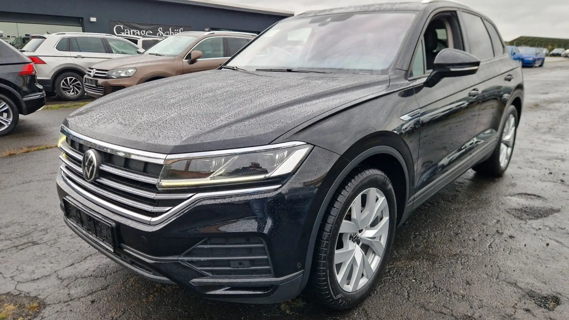 Volkswagen Touareg 4Motion 1.Hand Pano Head Up Kamera AHK Noir - 1