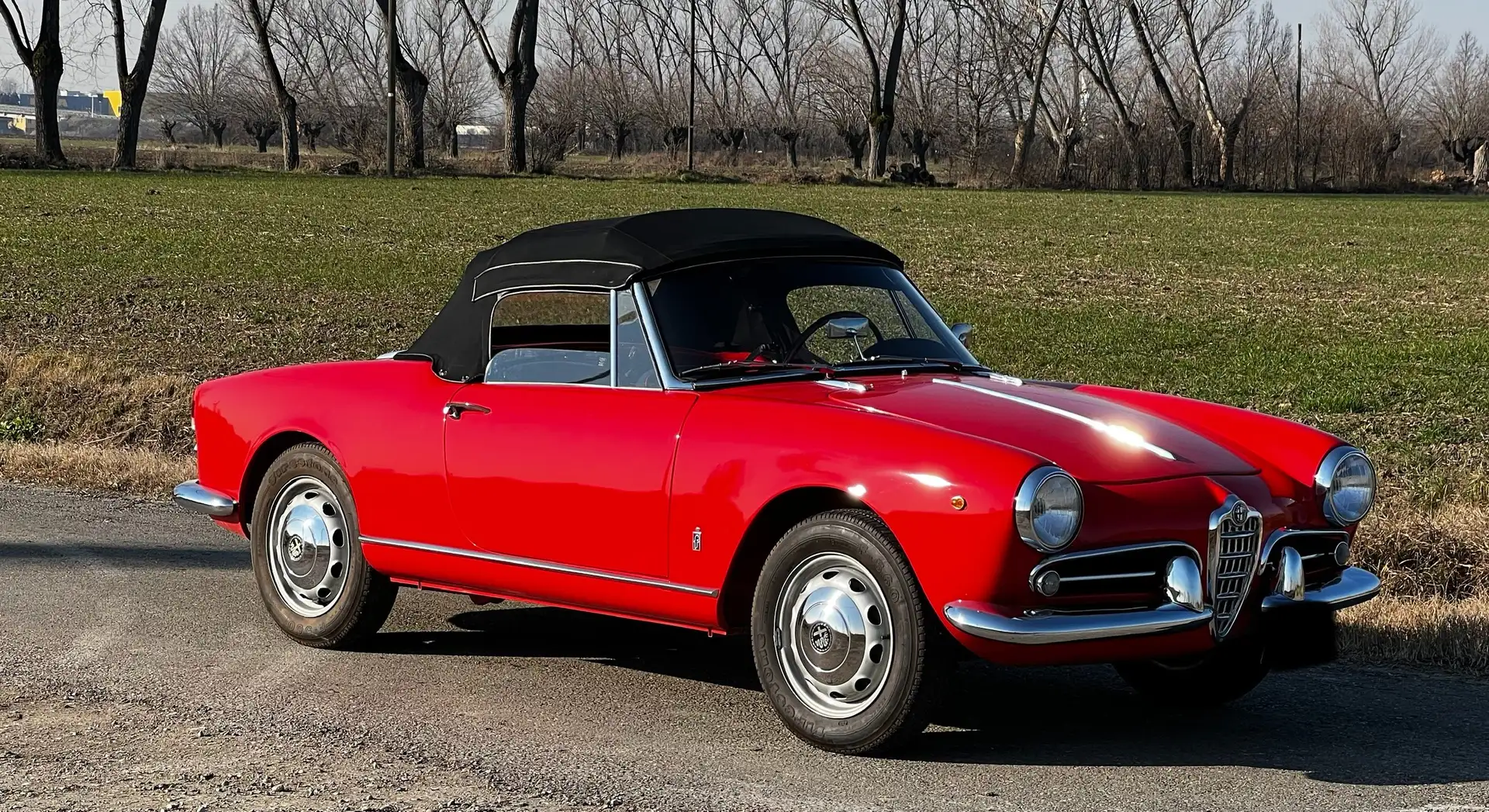 Alfa Romeo Giulietta spider 1300 1959 omologata csai regolarità asi Rosso - 2