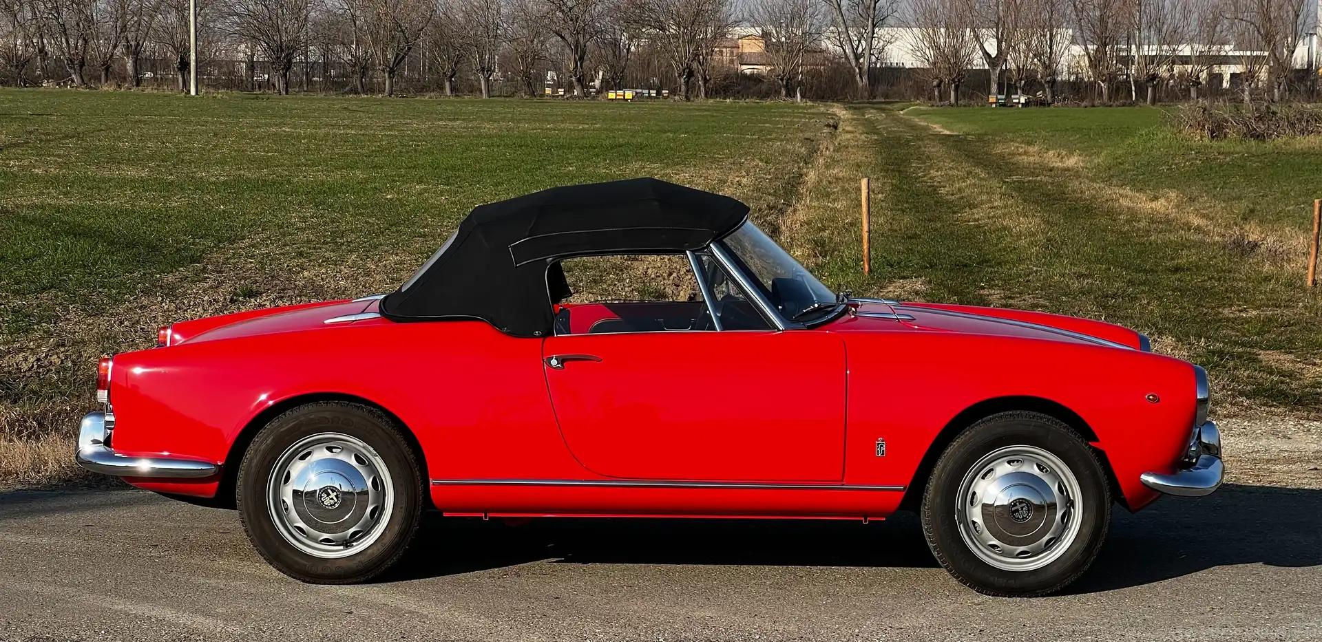 Alfa Romeo Giulietta spider 1300 1959 omologata csai regolarità asi Rosso - 1