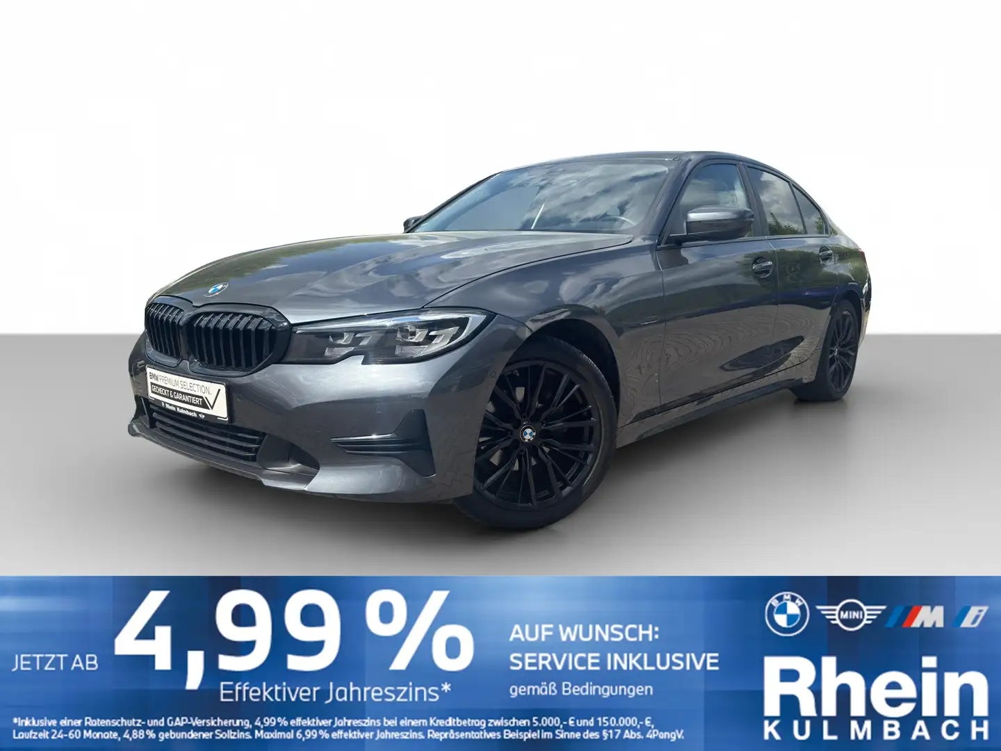 BMW 318 i Limousine Navi LED Parkassist Sportsitze Gris - 1