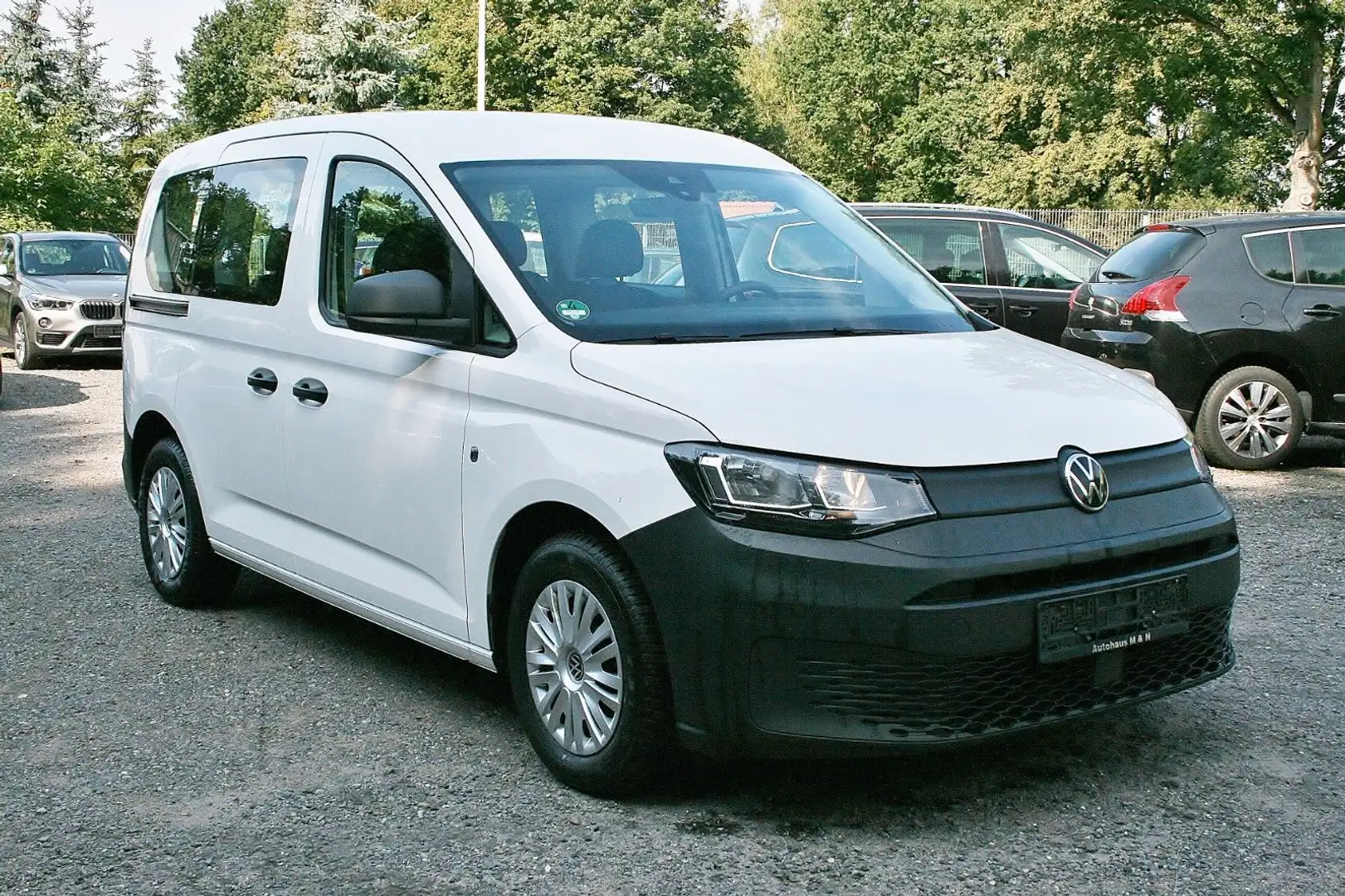Volkswagen Caddy Kombi EcoProfi+Klima+BT+DAB+AHK Weiß - 2
