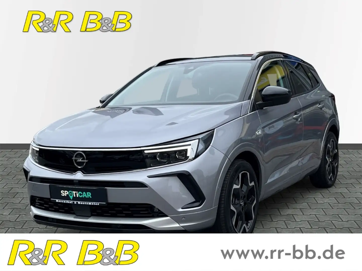 Opel Grandland Ultimate 1.2 Turbo AT NAVI SITZHEIZUNG CarPlay Gris - 1