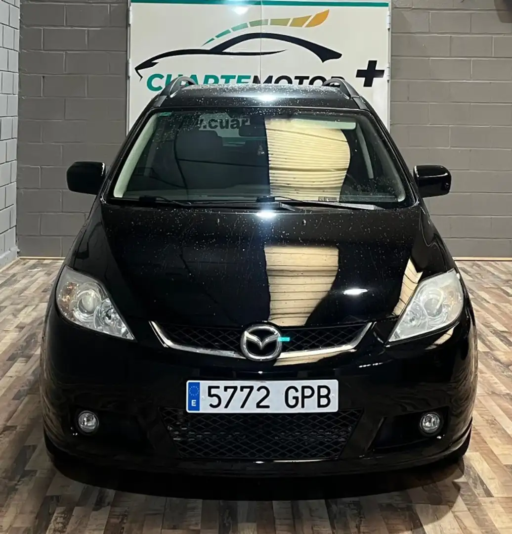 Mazda 5 2.0CRTD Sportive 143 Zwart - 2