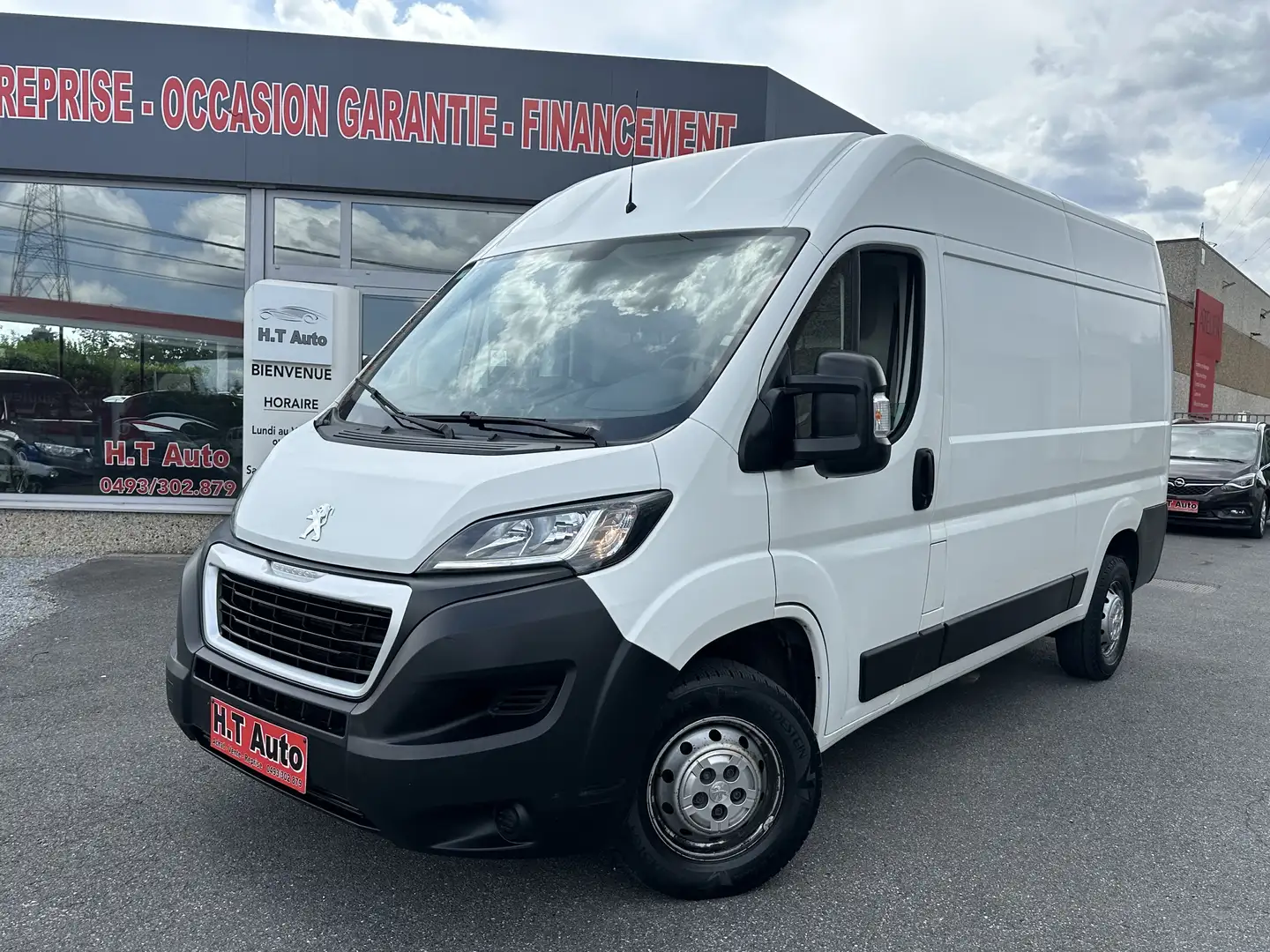 Peugeot Boxer 2.0 BlueHDi L2H2/Utilitaire/3 places/Airco/Tvac Білий - 1