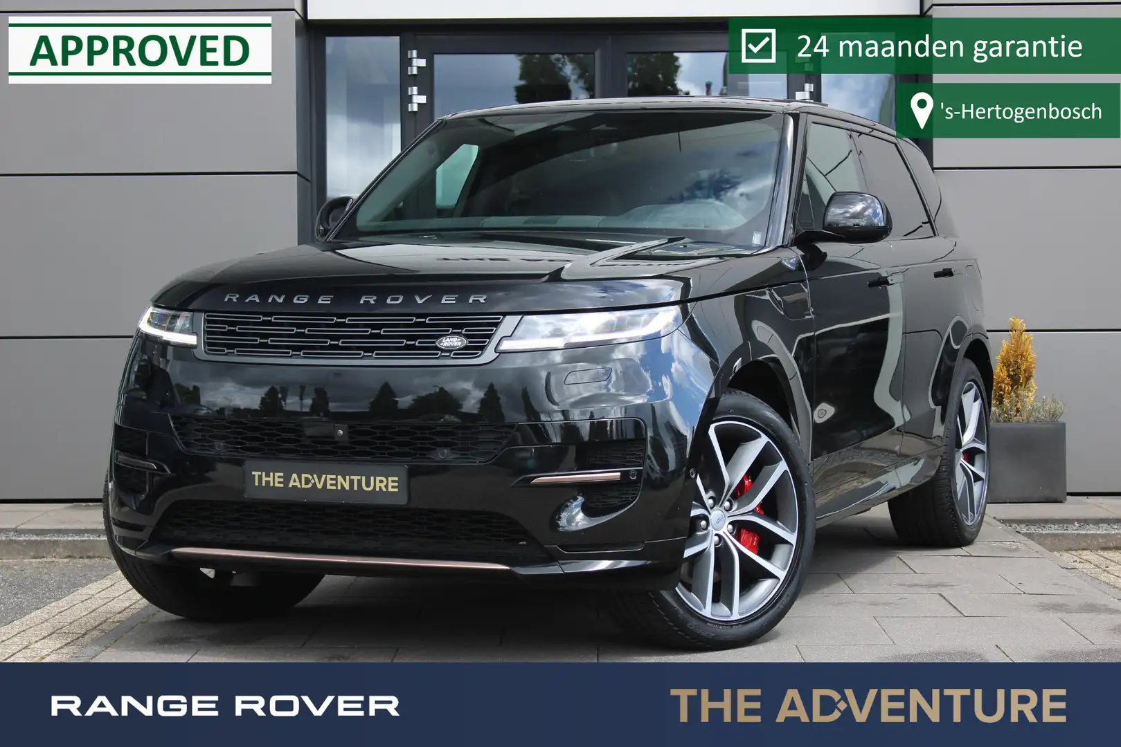 Land Rover Range Rover Sport 3.0 P440e Dynamic SE | Pano | Cold Climate | 22 in Zwart - 1