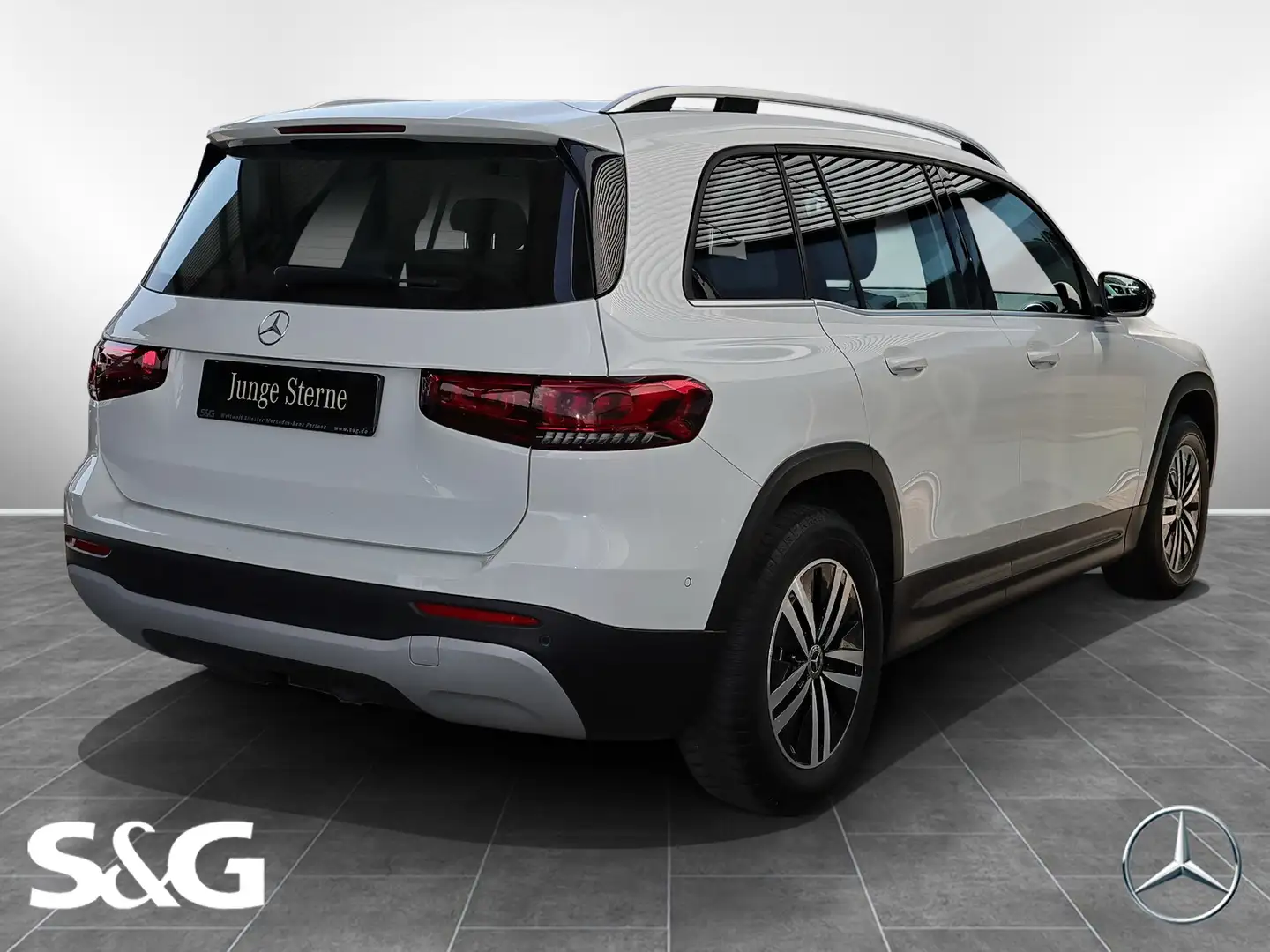 Mercedes-Benz GLB 180 Style AHK+CARPLAY+LED+MBUX+SPURHALTE+17" Weiß - 2