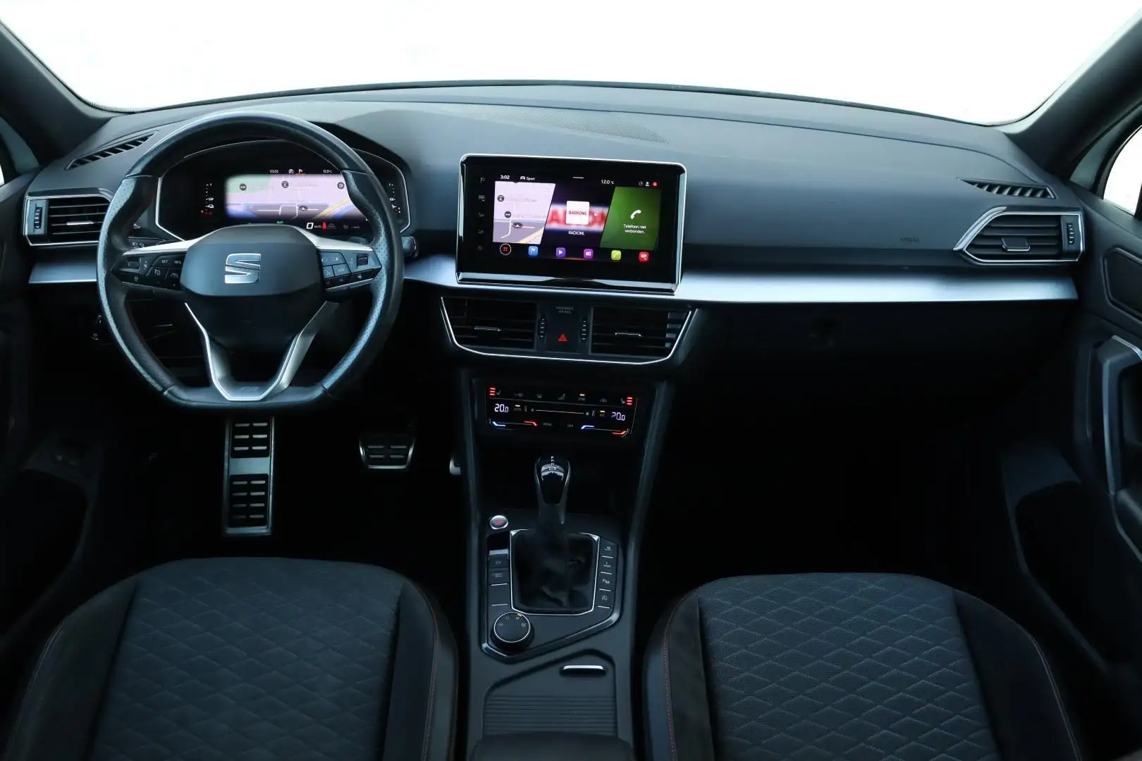 SEAT Tarraco 1.4 TSI e-Hybrid FR / Virtual Cockpit / 360 Camera Blanc - 2