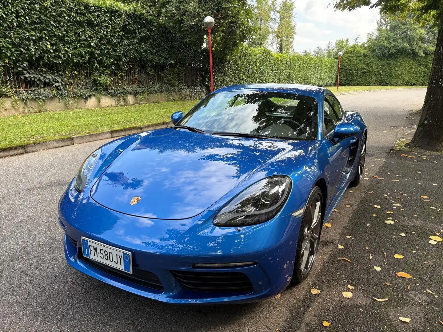 Porsche Cayman PORSCHE CAYMAN 718 S 2.5 BENZINA ANNO 2018 TUTTA T Blu/Azzurro - 1