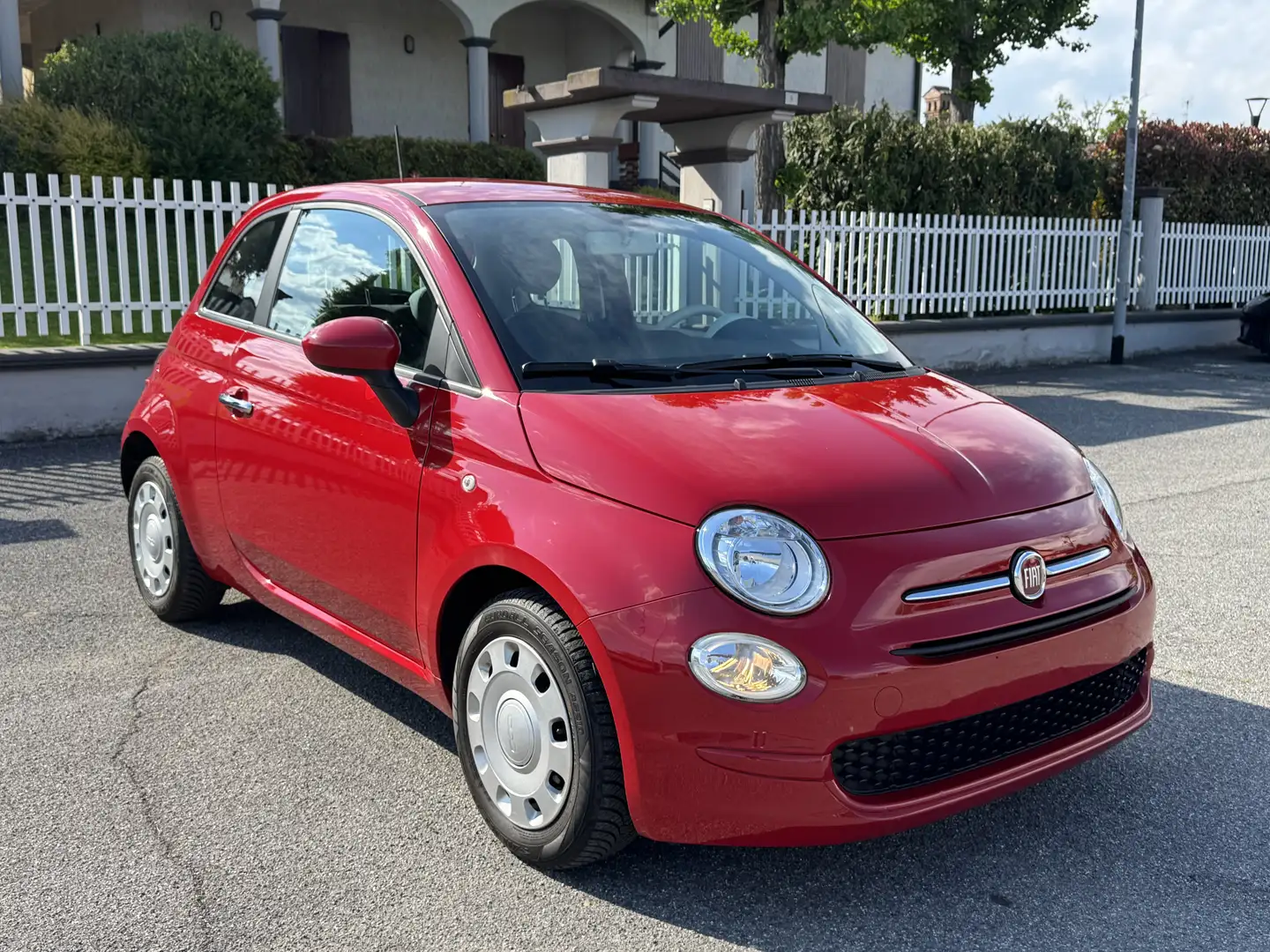Fiat 500 1.0 hybrid Lounge 70cv Rouge - 1